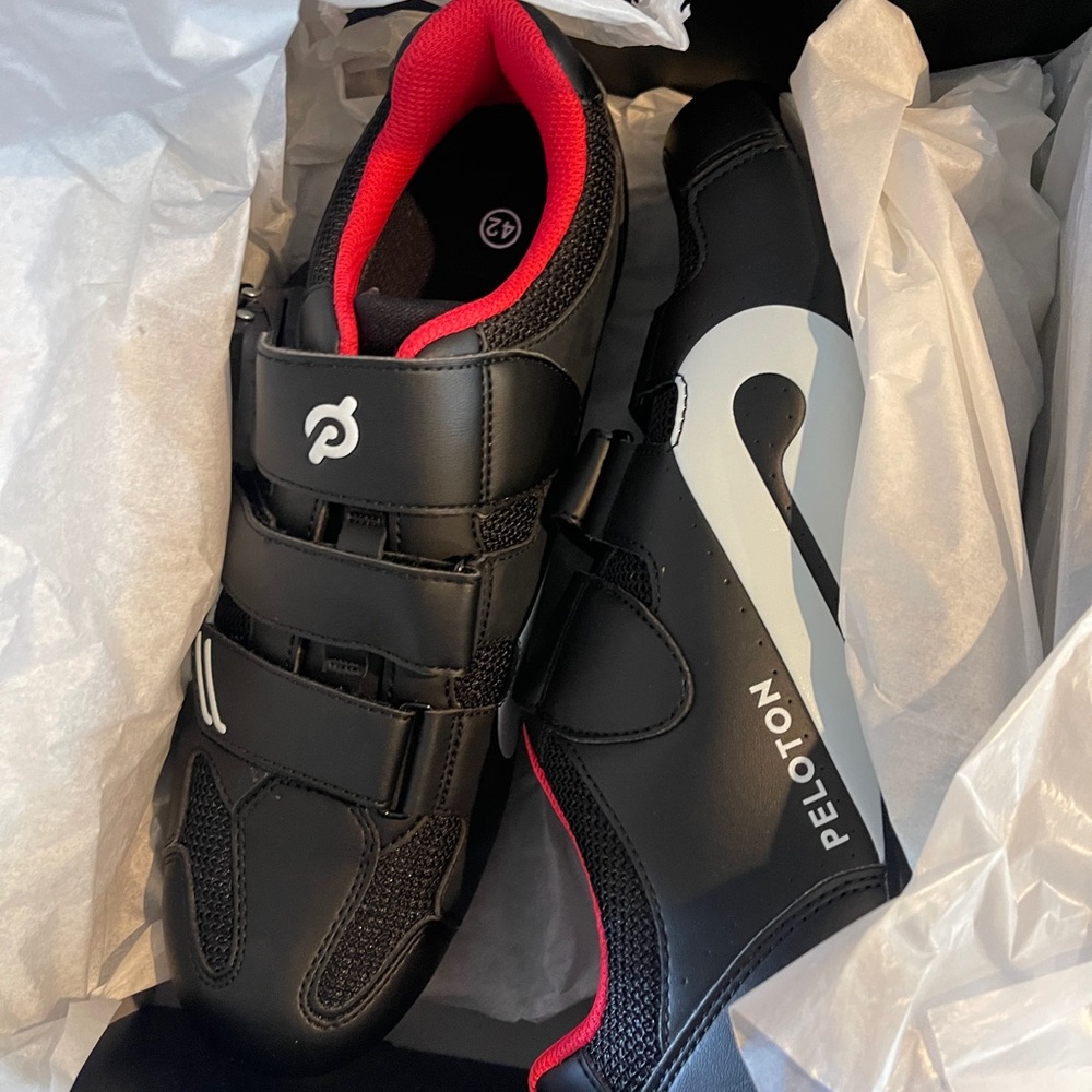 Peloton Men's Black Cycling Shoes